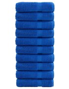vidaXL Премиум кърпи за ръце SOLUND 10 бр сини 50x100 см 600 gsm