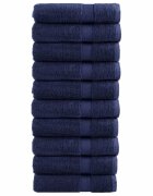 vidaXL Премиум кърпи за ръце SOLUND 10 бр сини 50x100 см 600 gsm