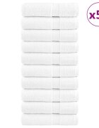 vidaXL Премиум кърпи за ръце SOLUND 50 бр бели 50x100 см 600 gsm