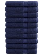 vidaXL Премиум кърпи за сауна SOLUND 10 бр сини 80x200 см 600 gsm