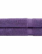 vidaXL Премиум кърпи за сауна SOLUND 2 бр лилави 80x200 см 600 gsm