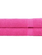 vidaXL Премиум кърпи за сауна SOLUND 2 бр розови 80x200 см 600 gsm