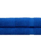 vidaXL Премиум кърпи за сауна SOLUND 2 бр сини 80x200 см 600 gsm
