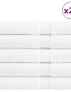 vidaXL Премиум кърпи за сауна SOLUND 25 бр бели 80x200 см 600 gsm