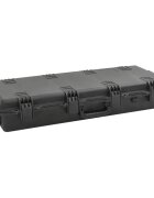 vidaXL Преносим калъф за полет черен 1005x42x17 см PP
