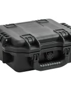 vidaXL Преносим калъф за полет черен 30x245x125 см PP