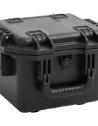 vidaXL Преносим калъф за полет черен 30x245x20 см PP