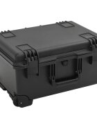 vidaXL Преносим калъф за полет черен 54x415x29 см PP