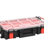vidaXL Преносим калъф за полет черен 555x345x135 см PP