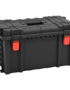 vidaXL Преносим калъф за полет черен 57x35x325 см PP