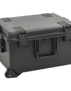 vidaXL Преносим калъф за полет черен 625x495x37 см PP