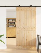 vidaXL Преплъзваща се врата NARVIK 100 x 210 см (2135 см)