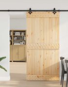 vidaXL Преплъзваща се врата NARVIK 100 x 210 см (2135 см)