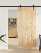 vidaXL Преплъзваща се врата NARVIK 100 x 210 см (2135 см)