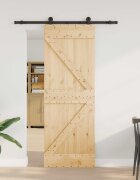 vidaXL Преплъзваща се врата NARVIK 70 x 210 см (1525 см)
