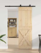vidaXL Преплъзваща се врата NARVIK 70 x 210 см (1525 см)