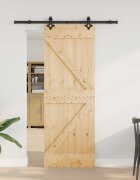 vidaXL Преплъзваща се врата NARVIK 70 x 210 см (1525 см)