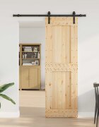vidaXL Преплъзваща се врата NARVIK 70 x 210 см (1525 см)