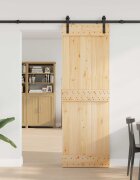 vidaXL Преплъзваща се врата NARVIK 70 x 210 см (2135 см)