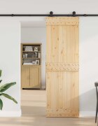 vidaXL Преплъзваща се врата NARVIK 70 x 210 см (2135 см)