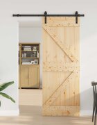 vidaXL Преплъзваща се врата NARVIK 80 x 210 см (1525 см)