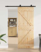 vidaXL Преплъзваща се врата NARVIK 80 x 210 см (1525 см)