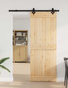 vidaXL Преплъзваща се врата NARVIK 80 x 210 см (1525 см)