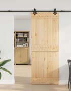 vidaXL Преплъзваща се врата NARVIK 80 x 210 см (2135 см)