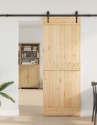 vidaXL Преплъзваща се врата NARVIK 80 x 210 см (2135 см)