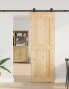 vidaXL Преплъзваща се врата NARVIK 80 x 210 см (2135 см)