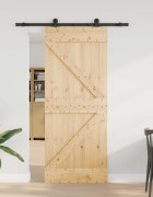 vidaXL Преплъзваща се врата NARVIK 85 x 210 см (1525 см)
