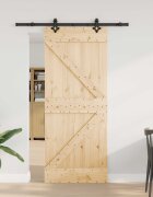 vidaXL Преплъзваща се врата NARVIK 85 x 210 см (1525 см)