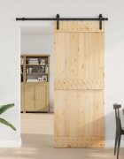 vidaXL Преплъзваща се врата NARVIK 85 x 210 см (1525 см)