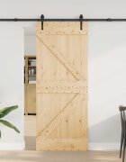 vidaXL Преплъзваща се врата NARVIK 85 x 210 см (2135 см)