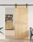 vidaXL Преплъзваща се врата NARVIK 85 x 210 см (2135 см)