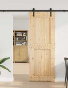 vidaXL Преплъзваща се врата NARVIK 85 x 210 см (2135 см)