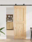 vidaXL Преплъзваща се врата NARVIK 85 x 210 см (2135 см)