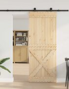 vidaXL Преплъзваща се врата NARVIK 90 x 210 см (2135 см)