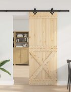 vidaXL Преплъзваща се врата NARVIK 90 x 210 см (2135 см)