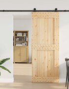 vidaXL Преплъзваща се врата NARVIK 90 x 210 см (2135 см)