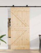 vidaXL Преплъзваща се врата NARVIK 95 x 210 см (2135 см)