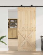 vidaXL Преплъзваща се врата NARVIK 95 x 210 см (2135 см)