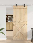 vidaXL Преплъзваща се врата NARVIK 95 x 210 см (2135 см)