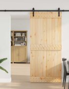 vidaXL Преплъзваща се врата NARVIK 95 x 210 см (2135 см)