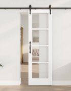 vidaXL Преплъзваща се врата ORKDAL 61 x 1985 см Бяло