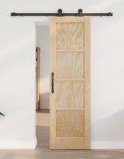 vidaXL Преплъзваща се врата ORKDAL 61 x 1985 см Натурално