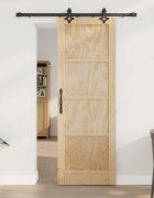 vidaXL Преплъзваща се врата ORKDAL 735 x 211 см Натурално