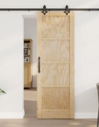 vidaXL Преплъзваща се врата ORKDAL 735 x 211 см Натурално