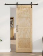 vidaXL Преплъзваща се врата ORKDAL 735 x 211 см Натурално