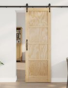 vidaXL Преплъзваща се врата ORKDAL 735 x 211 см Натурално